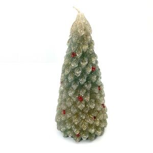 Vintage Candle Christmas Tree 3D